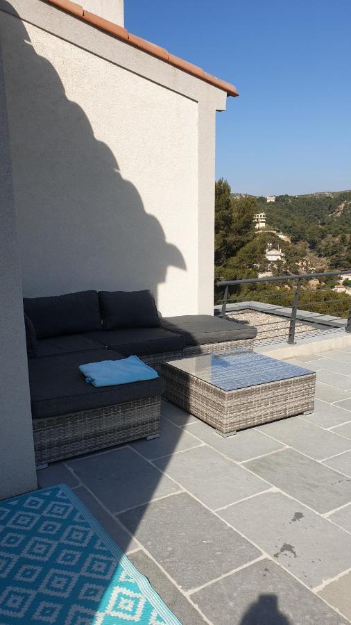 Bed and Breakfast Les Terrasses Des Anthenors Ensues-la-Redonne Exterior foto